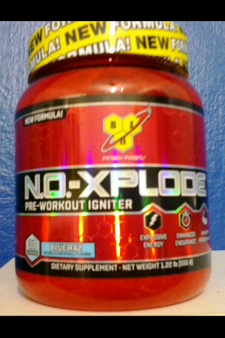 N.O. - XPLODE PRE- TREINO BSN ( 555 gr )