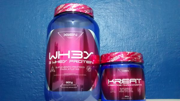 KIT PROTEINA 3W 900 GR + CREATINE 300 GR ( PROMOÇÃO )
